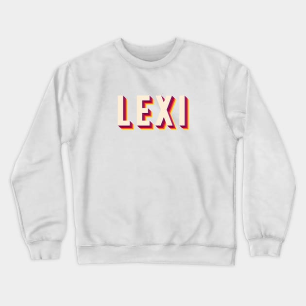 LEXI HENSLER Crewneck Sweatshirt by Bombastik